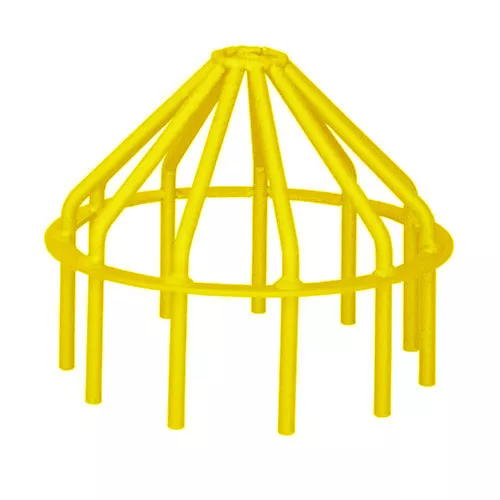 12-bar-guard-intake-heavy-duty-yellow 12" Bar Guard Intake (Heavy Duty) Yellow