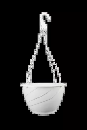 12-deco-swirl-saucerless-hanging-baskets-with-hangers 12” Deco Swirl Saucerless Hanging Baskets with Hangers