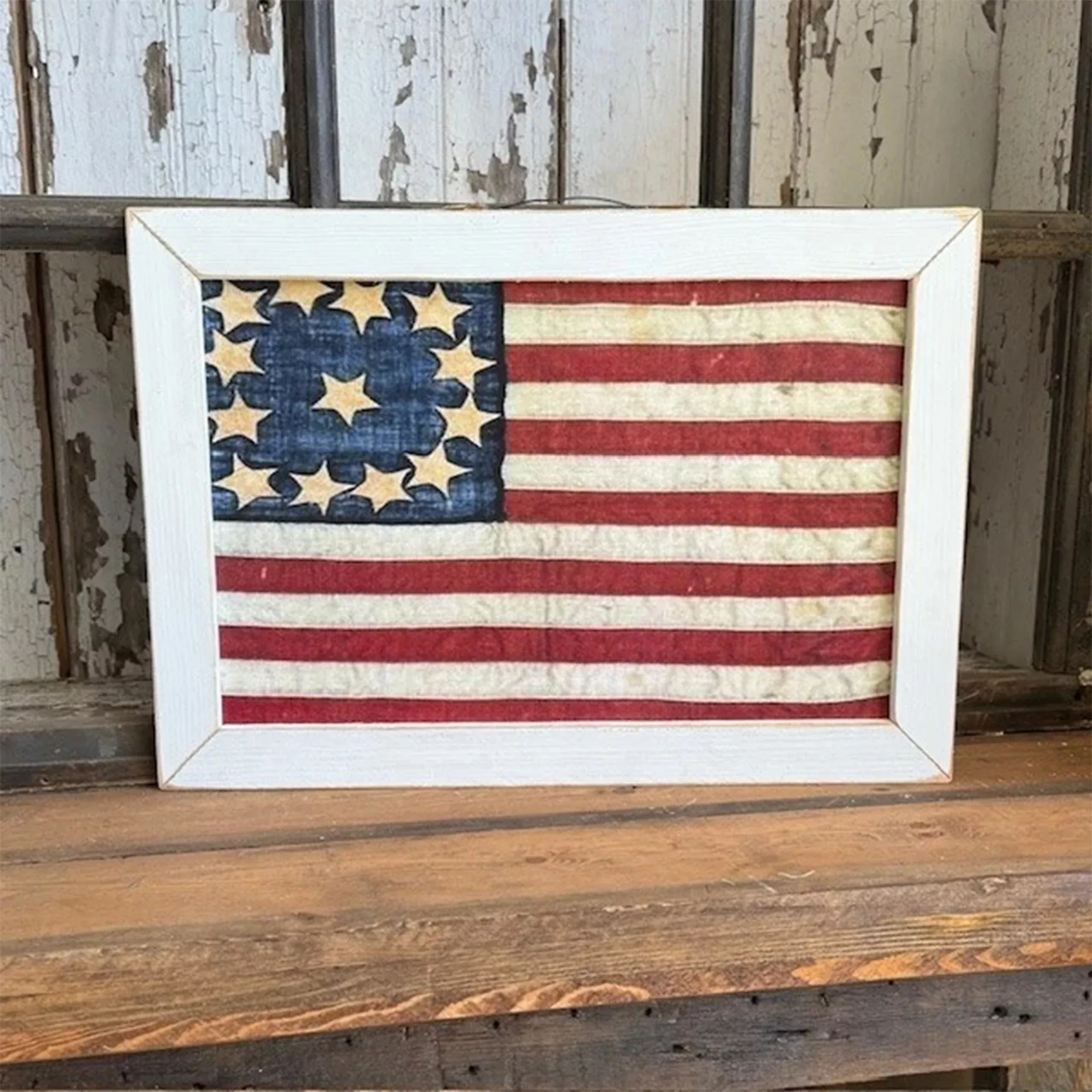 13-star-flag-wall-art 13 Star Flag Wall Art