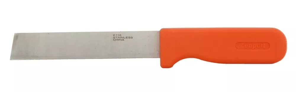 6-blade-stainless-steel-produce-knife-w-plastic-handle 6” Blade, Stainless Steel Produce Knife w/plastic handle