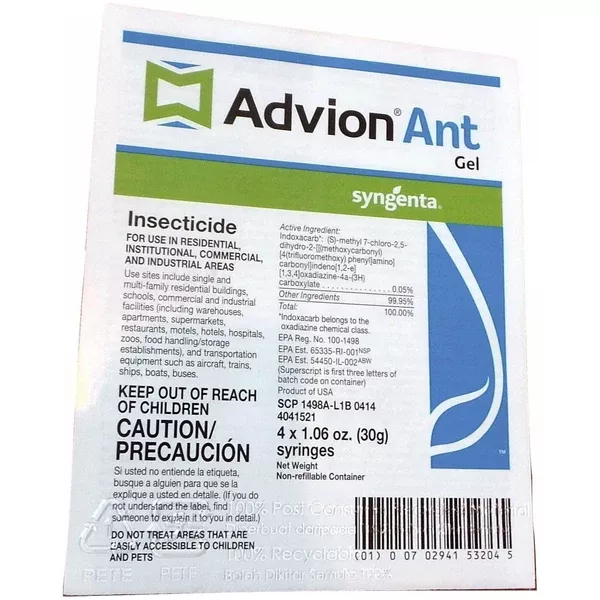 advion-ant-gel-bait-insecticide-4-x-30-grams-tubes Advion Ant Gel Bait Insecticide - 4 x 30 Grams. Tubes