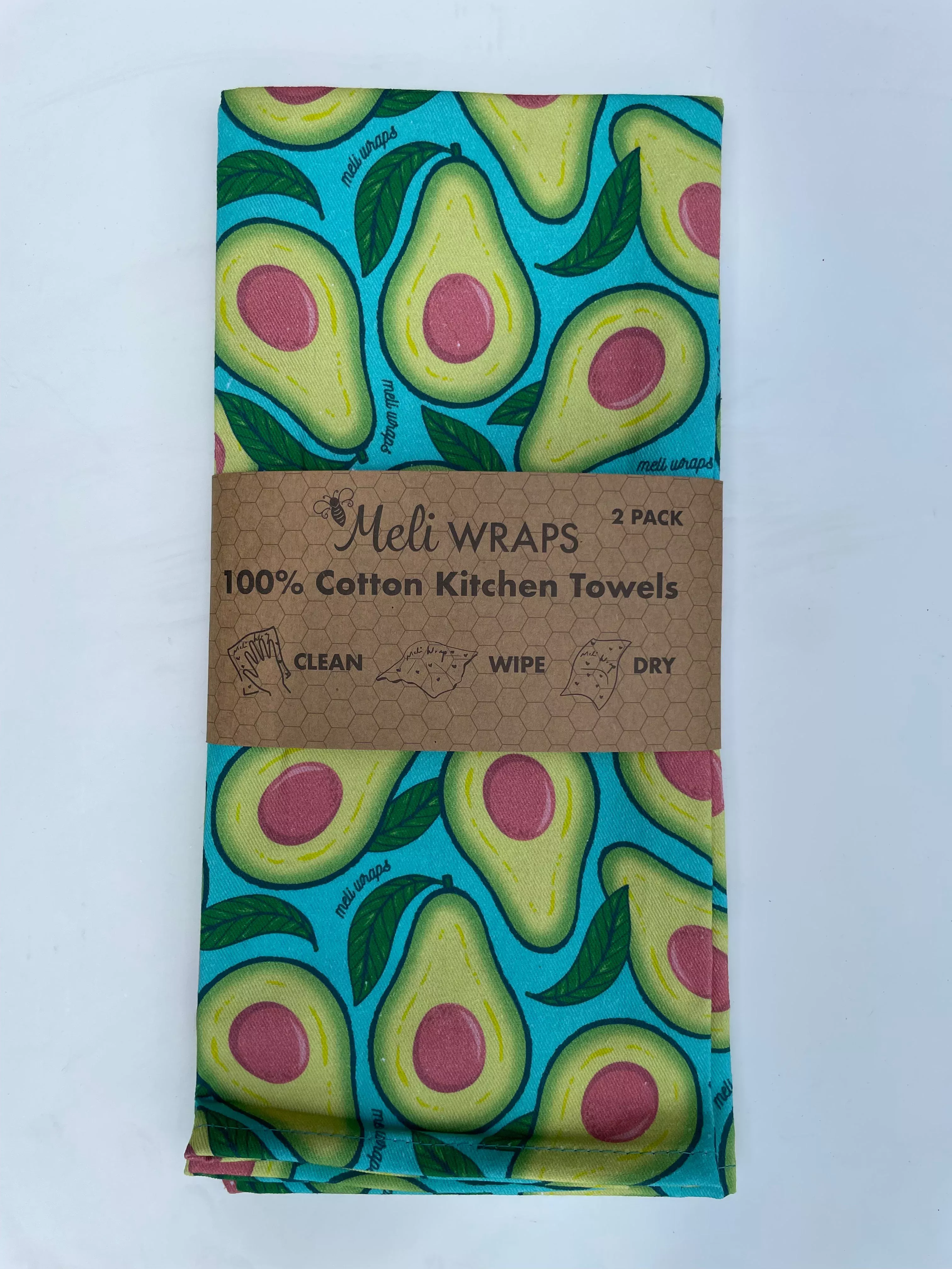 avocado-kitchen-towel-set-2-100-cotton Avocado Kitchen Towel Set of 2 100% Cotton