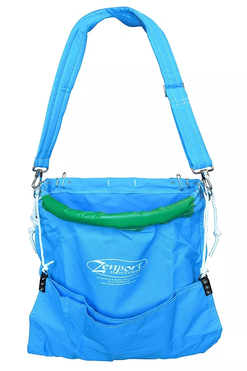 ¾” bushel(40 lbs) Fruit Harvest soft bag w/shoulder sling