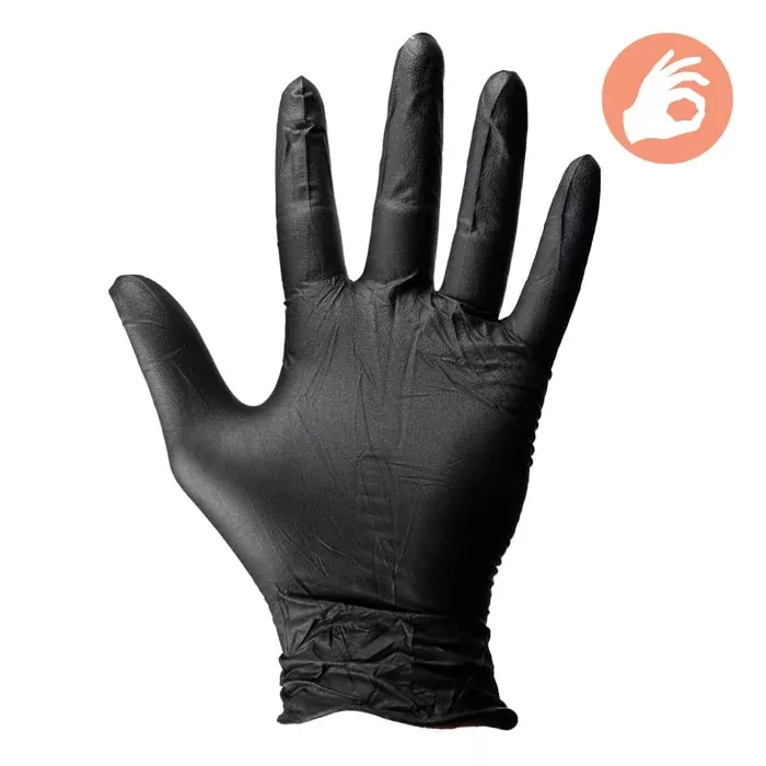 Dirt Defense 4mil Nitrile Gloves 100 pack Large