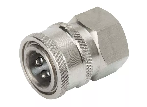High Pressure Female Couplers - Stainless Steel