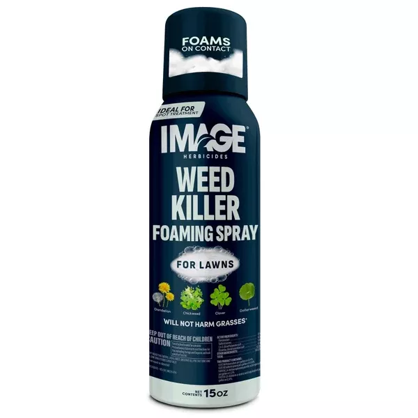 image-herbicides-weed-killer-foaming-spray-lawns-15-ounces Image Herbicides Weed Killer Foaming Spray for Lawns - 15 Ounces