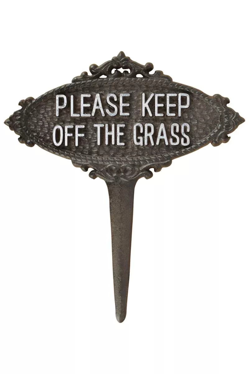 please-keep-off-grass-yard-sign "Please Keep Off the Grass" Yard Sign