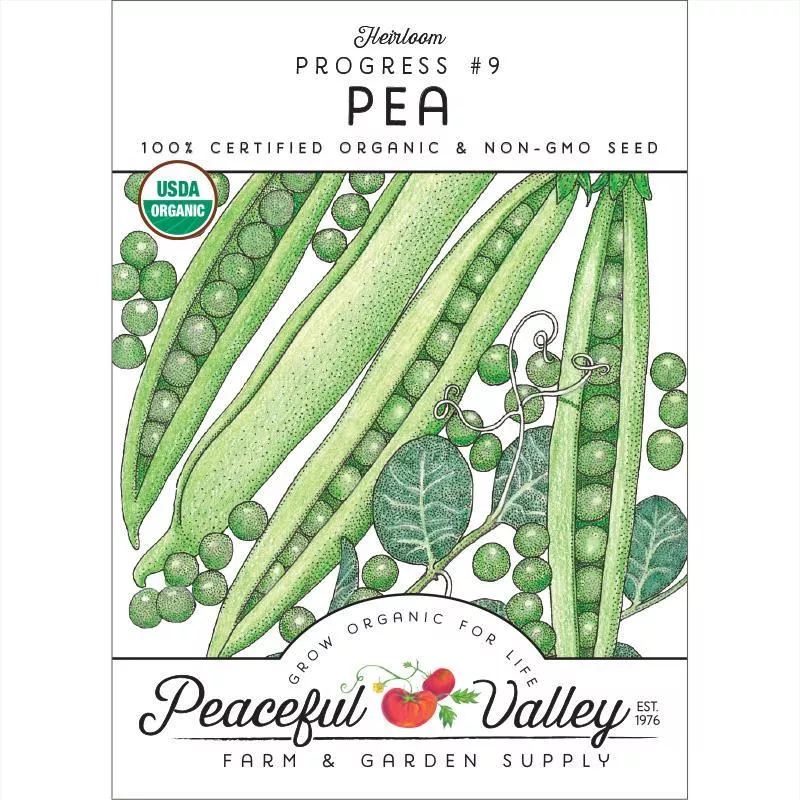 progress-9-pea-seeds-organic Progress #9 Pea Seeds (Organic)