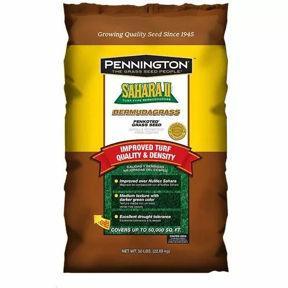 Sahara II Bermuda Grass Seed Unhulled - 1 Lb.
