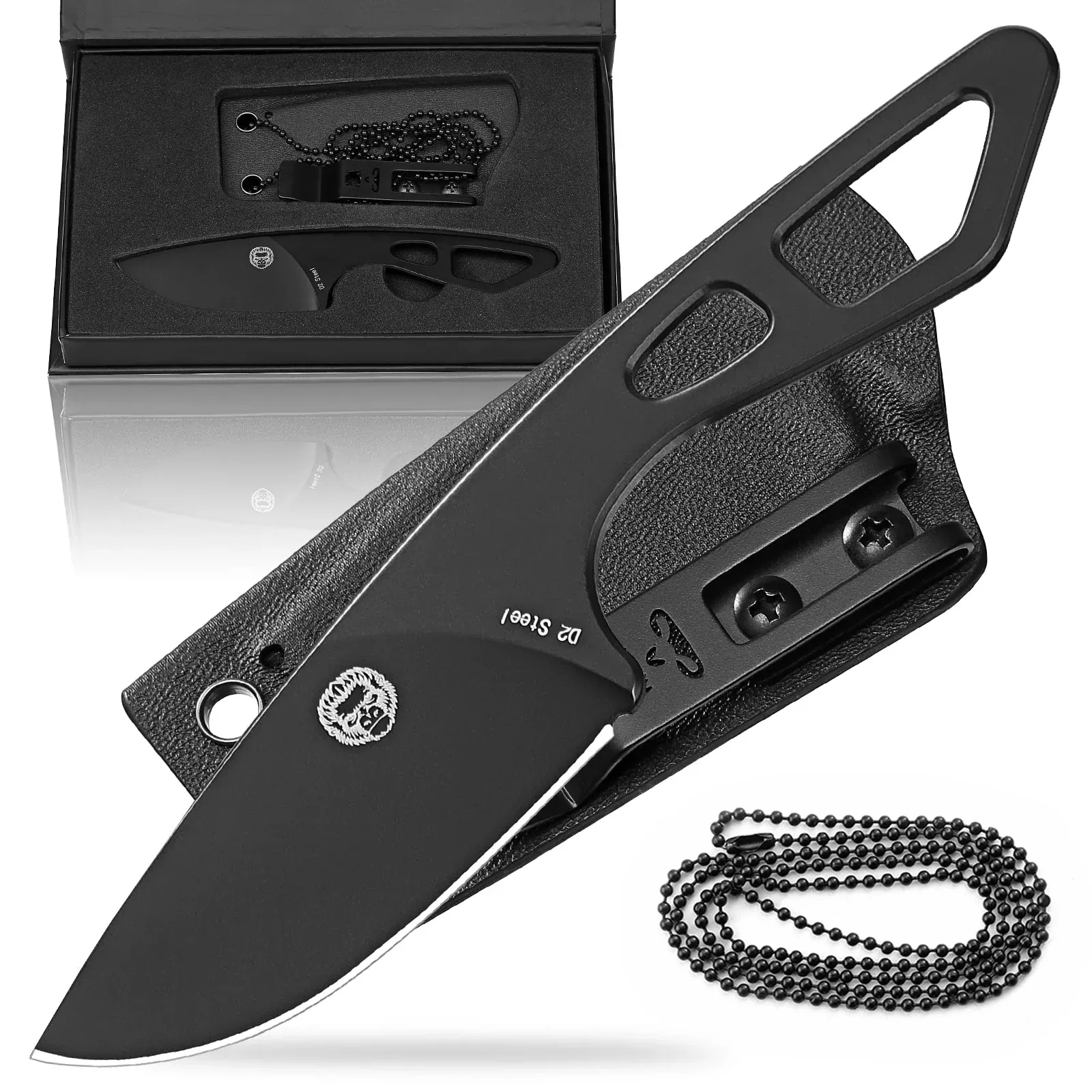 snakebite-survival-neck-knife "THE SNAKEBITE" SURVIVAL NECK KNIFE