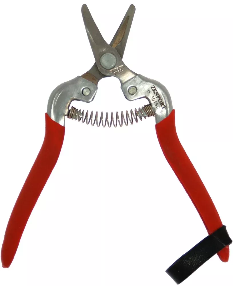 stainless-steel-harvest-shear-w-short-curved-blade Stainless Steel Harvest Shear w/Short/Curved Blade