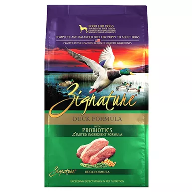 zignature-grain-free-duck-meal-formula-dry-dog-food-25-lb Zignature Grain Free Duck Meal Formula Dry Dog Food - 25 lb