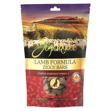 zignature-limited-ingredient-formula-lamb-biscuits-ziggy-bar-dog-treat-12-oz Zignature Limited Ingredient Formula Lamb Biscuits Ziggy Bar Dog Treat - 12 oz