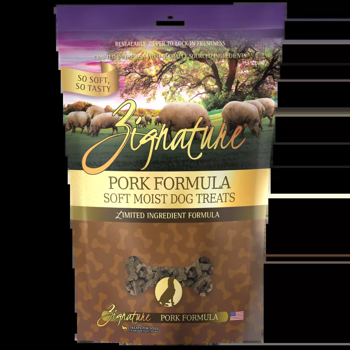 Zignature Pork Soft Moist Treats for Dogs