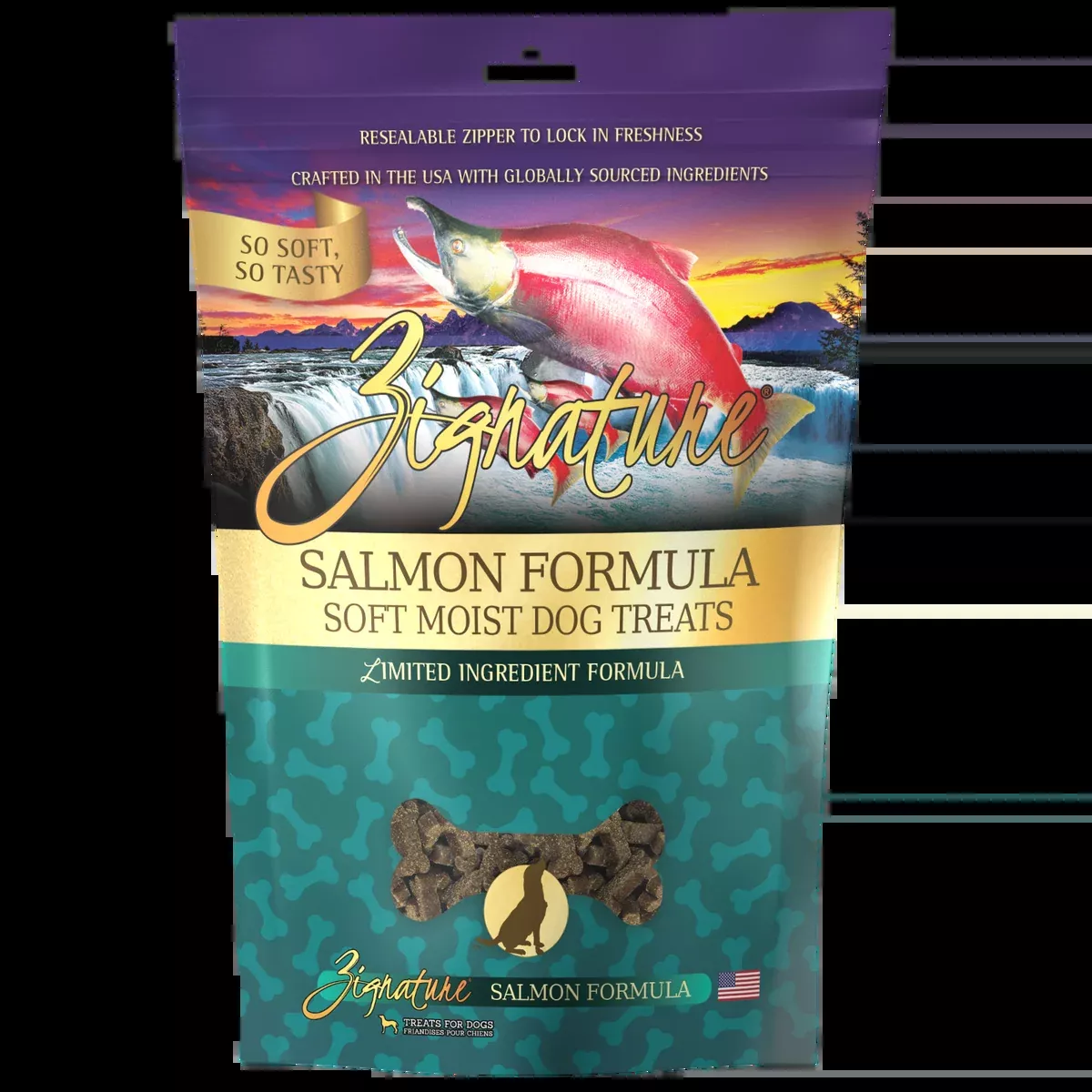 Zignature Salmon Soft Moist Treats for Dogs
