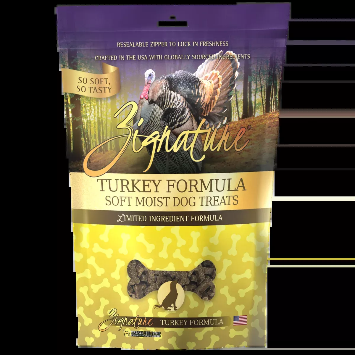 Zignature Turkey Soft Moist Treats for Dogs