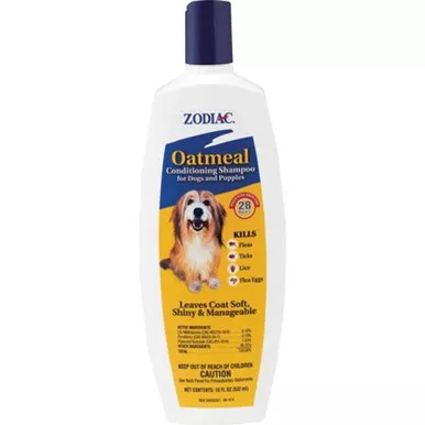 zodiac-oatmeal-conditioning-shampoo-dogs-puppies Zodiac Oatmeal Conditioning Shampoo for Dogs and Puppies