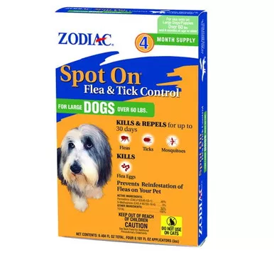 zodiac-plus-spot-on-flea-tick-control-dogs-4-pk Zodiac Plus Spot On Flea and Tick Control for Dogs - 4 pk