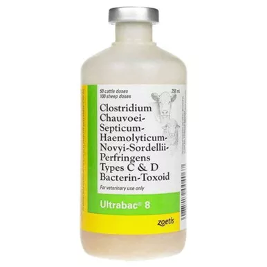 zoetis-ultrabac-8-vaccine-250ml Zoetis Ultrabac 8 Vaccine - 250ml