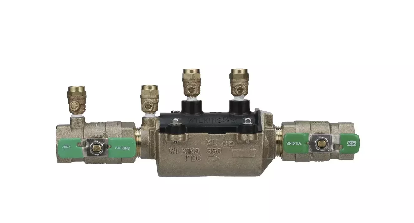 zurn-wilkins-34-350xl-3-4-350xl-double-check-backflow-preventer Zurn Wilkins 34-350XL 3/4" 350XL Double Check Backflow Preventer